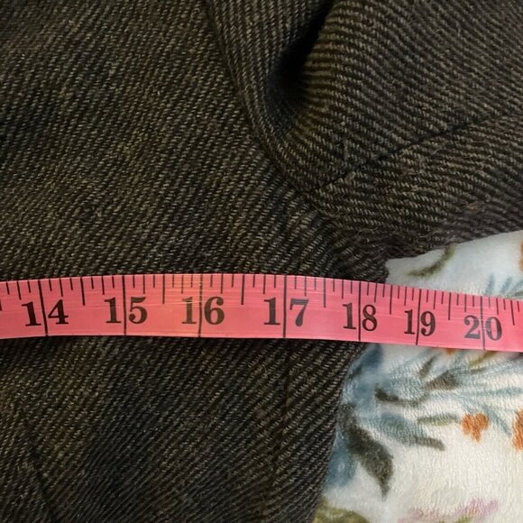 Etoile Isabel Marant Blazer Womens 0 Wool Blend Tweed Black Gray - Picture 7 of 8